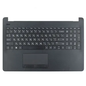 Верхня кришка для HP 250 255 256 258 G6 15-bs 15-bw, (топкейс+клавіатура UA, Touchpad)