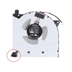 Уцінка - Вентилятор 10V GPU для Lenovo Legion 5-15ACH6H Type 82JU, (FNKA DFSAL12E164810, Original)