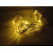 Гирлянда 240 LED ламп ШТОРА ВОДОПАД Прозрачный провод тёплый белый свет 2Mх2M 165-CL172WW