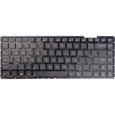 Клавиатура для ноутбука ASUS X401, X401E, черный, без фрейма