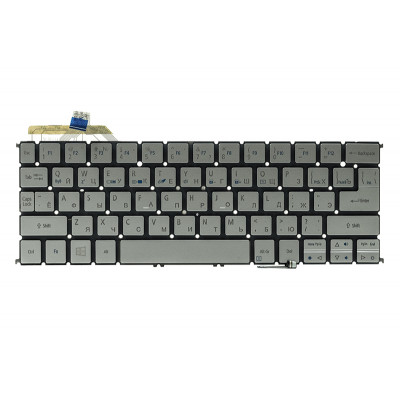 Клавиатура для ноутбука ACER Aspire S7-191 подсветка серебристый, без фрейма