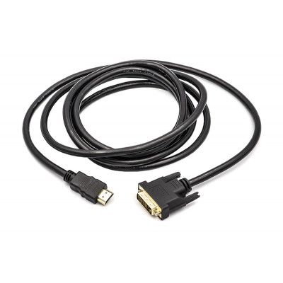 Видео кабель HDMI – DVI, 3м