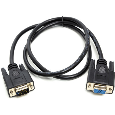 Видео кабель VGA(M) – VGA(F), 1 м