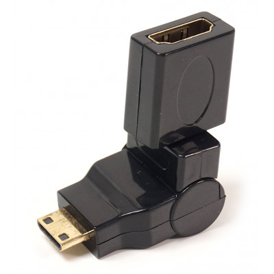 Переходник HDMI AF – mini HDMI AM, 360 градусов