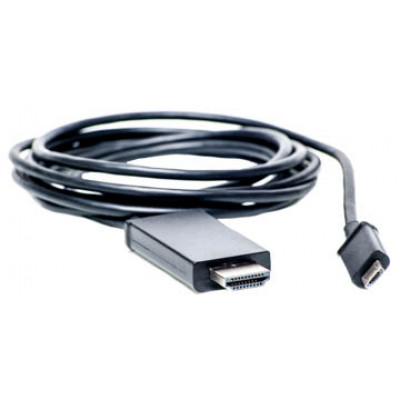 Видео кабель HDMI - micro USB, 1.8м, (MHL), Blister