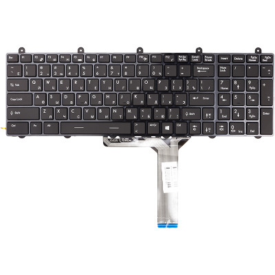 Ноутбук MSI клавиатура: стильный черный фрейм для улучшенного вида
