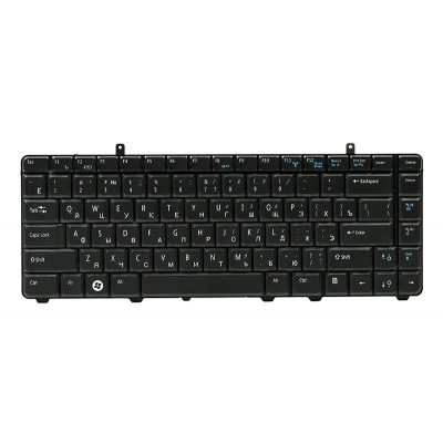 Клавiатура для ноутбука DELL Vostro A840 чорний, чорний фрейм