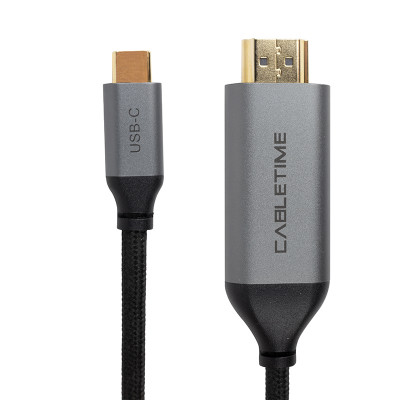 Кабель  USB-C - HDMI, 4K, Ultra HD, V2.0, 1.8м