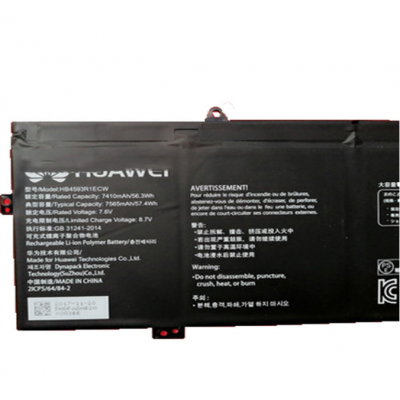 Аккумулятор Huawei HB4593R1ECW 7.6V 7410mAh 56.3Wh MagicBook I5 8250U R5 2500U Оригинал (под заказ)