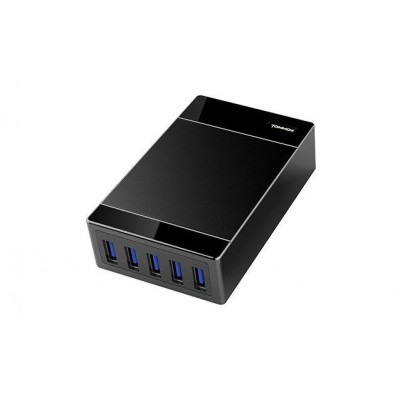Зарядное устройство TX-MU500 Multi-USB 5USB Tommox Black