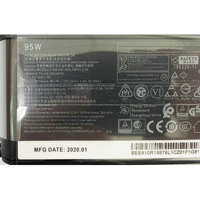 Универсальный Блок питания Lenovo 95W для ноутбуков с USB Type-C - идеальный вариант в магазине allbattery.ua