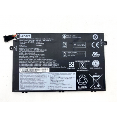 Аккумулятор Lenovo 01AV463 01AV465 01AV466 L17L3P52 ThinkPad L480 L580 11.1V 45WH Original (под заказ 35-50 дней)