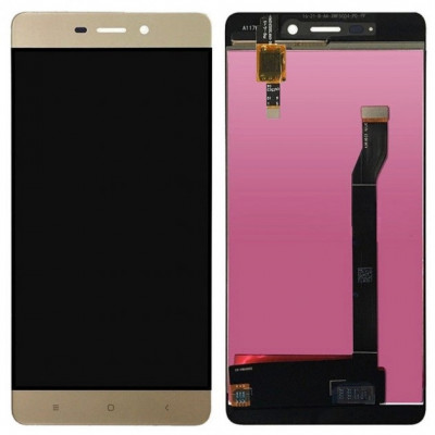 Дисплей (LCD) Xiaomi Redmi 4 з сенсором золотий *