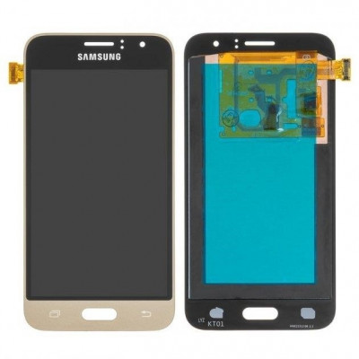 Дисплей (LCD) Samsung J120H Galaxy J1 2016 OLED з сенсором золотий