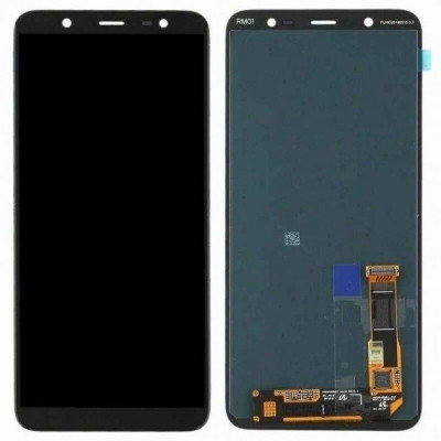 Дисплей (LCD) Samsung A605F Galaxy A6 Plus 2018/  J805 OLED з сенсором чорний