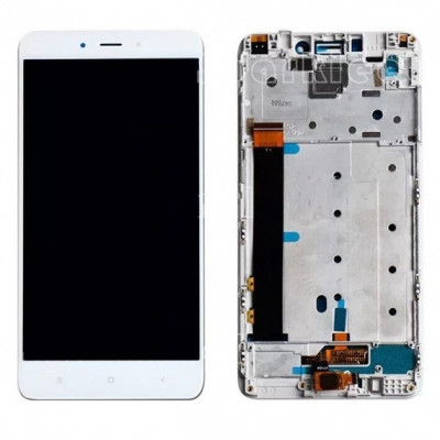 Дисплей (LCD) Xiaomi Redmi Note 4 MediaTek с сенсором белый + рамка
