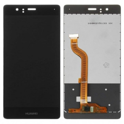Потрясающий LCD дисплей Huawei P9/Eva-L09/L19/L29 - 1/2 SIM, сенсорный, цвет: чёрный