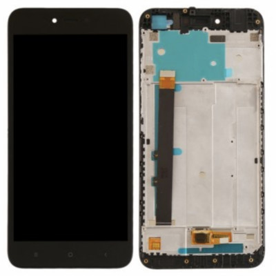 Дисплей (LCD) Xiaomi Redmi Note 5A/  Redmi Y1 Lite 2/  16 GB з сенсором чорний + рамка
