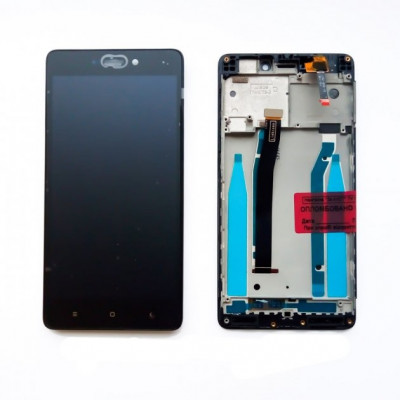 Дисплей (LCD) Xiaomi Redmi 3/  Redmi 3S/  Redmi 3X/  Redmi 3 Pro з сенсором чорний + рамка
