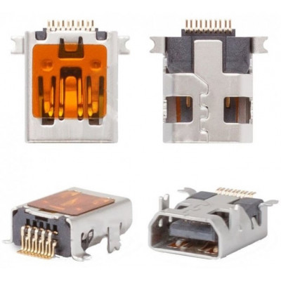 Конектор Fly DS103/  DS105/  FS107/  DS113/  DS120/  E130/  E145/  TS105/  TS90 mini USB 10pin