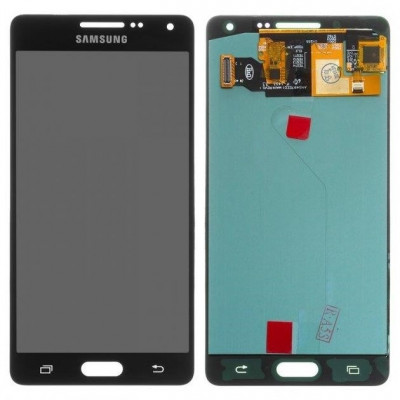 Дисплей (LCD) Samsung A500 Galaxy A5 2015 OLED з сенсором чорний