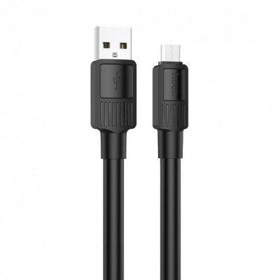 USB кабель Hoco X84 Micro USB (1000mm) чорний