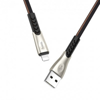 USB кабель Hoco U48 Superior Speed iPhone 2.4A (1200mm) червоний