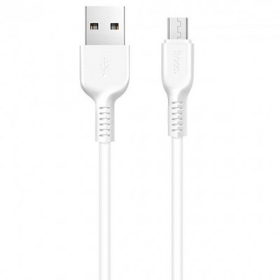 USB кабель Hoco X20 Flash Micro USB (3000mm) белый