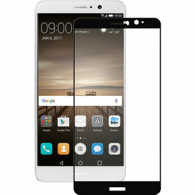 Скло екрану Huawei Mate 9 (MHA- L09/  MHA- L29/  MHA- AL00) чорне *