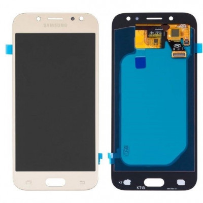 Дисплей (LCD) Samsung J530 Galaxy J5 2017 OLED з сенсором золотий