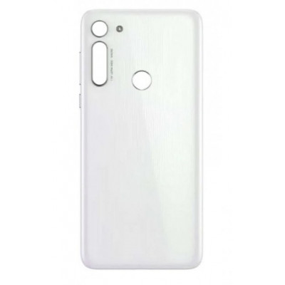 Задняя крышка Motorola XT2045-1 Moto G8 Pearl White белая*
