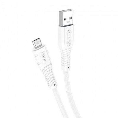 USB кабель Hoco X67 Micro USB (1000mm) белый