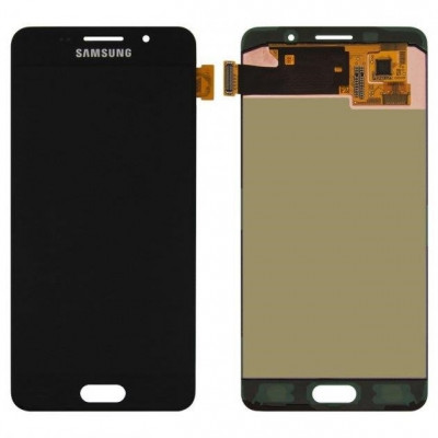 Дисплей (LCD) Samsung A510F Galaxy A5 2016 OLED з сенсором чорний