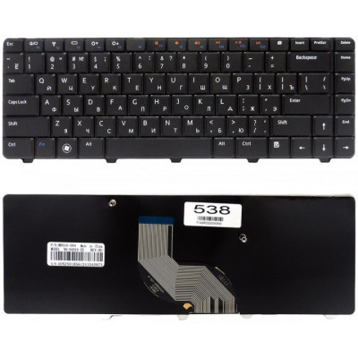Клавиатура для DELL Inspiron 14V, 14R, N4010, N4030, N5030, M5030 (RU Black)