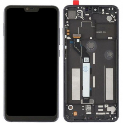 Дисплей (LCD) Xiaomi Mi8 Lite/  Mi8x з сенсором чорний + рамка