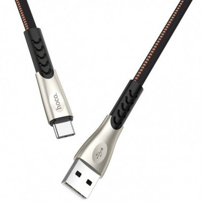 USB кабель Hoco U48 Superior Speed Micro USB 2.4A (1200mm) чорний