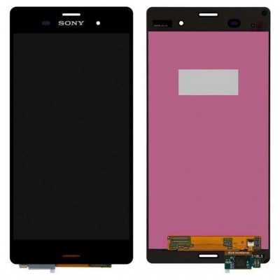 Дисплей (LCD) Sony D6603 Xperia Z3/  D6643/  D6653 Xperia Z3 з сенсором чорний