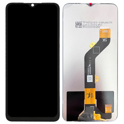 Дисплей (LCD) Tecno Spark 8C (KG5n/  KG5K)/  Infinix Hot 12i з сенсором чорний