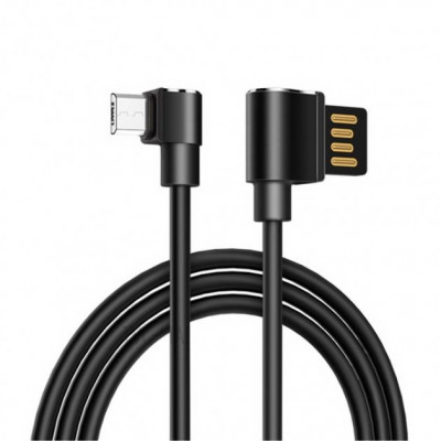 USB кабель Hoco U37 Long Roam Micro USB (1200mm) чорний