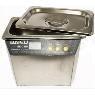 Ультразвукова ванна Baku BK3550 в металевому корпусі (дворежимна 30W/  50W 0.7L)