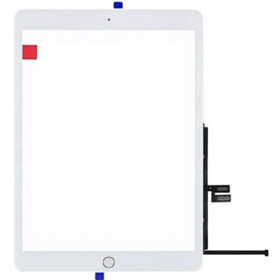 Сенсор (Touch screen) iPad 10.2 2019 (A2197/  A2198/  A2200)/  iPad 10.2 2020 білий (повний комплект)