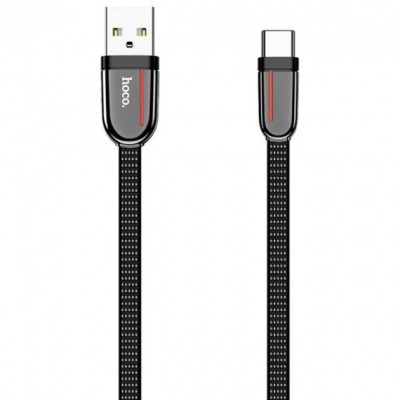USB кабель Hoco U74 Grand Micro USB (1200mm) чорний