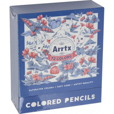 Набор карандашей Arrtx ACP-001-3872A, 72 цвета