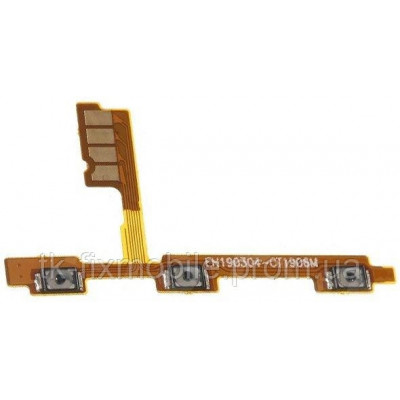 Шлейф (Flat cable) Huawei P30 Lite (MAR-L21)/Nova 4E с кнопкой включения, с кнопками громкости