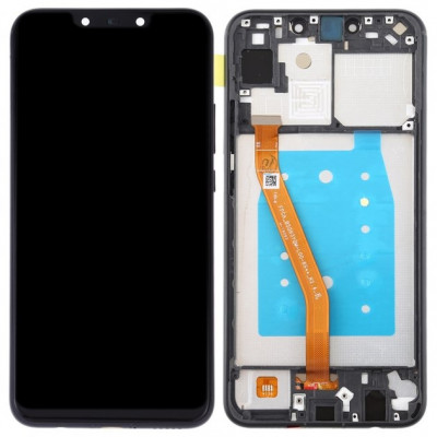 Дисплей (LCD) Huawei P Smart Plus (INE-LX1)/ Mate 20 Lite/ Nova 3/ 3i: чорний с сенсором + рамка для магазина allbattery.ua