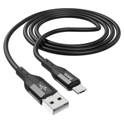 USB кабель Hoco X72 Micro USB (1000mm) чорний