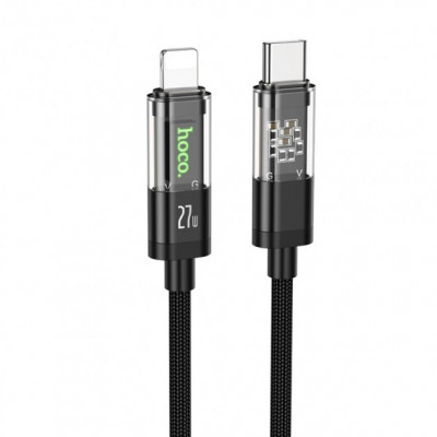 USB кабель Hoco U116 Type- C -  iPhone (1200mm) чорний
