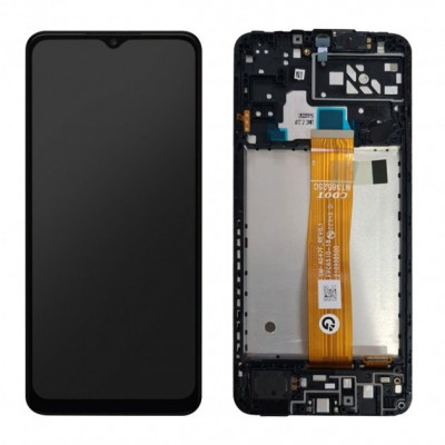 Дисплей (LCD) Samsung A047F Galaxy A04s/  A136U Galaxy A13 5G з сенсором чорний + рамка