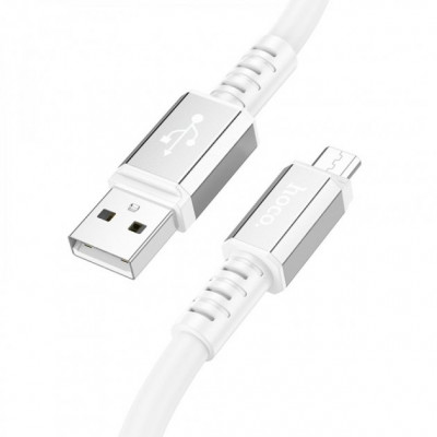 USB кабель Hoco X85 Micro USB (1000mm) белый