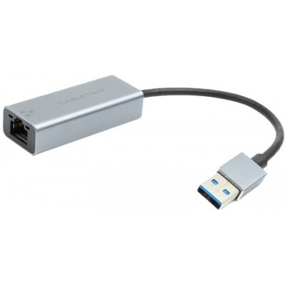 Адаптер Cabletime USB 3.0 - RJ45, 1000Mbps, 0.15м